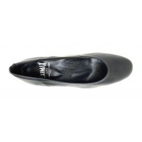 Fleximax 03 44 zapato salón de mujer, piel napa, con tacón 4 cm, forro piel y piso de goma