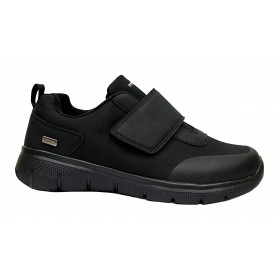 Doctor Cutillas 34603 Negro, zapato deportivo hombre, velcro, ultra ligero, flexible e impermeable Secotex