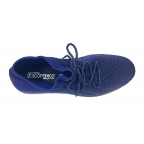 Arcopedico 1761 J76 PHYSIS Blue, deportivo azul marino, cordones, doble arco y plantilla extraíble