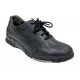 SUAVE 95 3189 Cinder Negro, zapato de cordones, ancho especial, plantilla extraíble y piso de goma ligero
