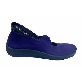 Arcopedico 4671 LEINA EL Violet, zapato mujer, lytech, morado, elástico y plantilla extraíble