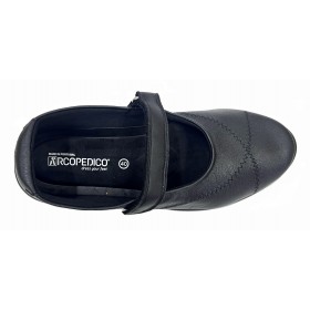 Arcopedico 4616 J65 Black TRIGLAV Negro, lytech, plantilla extraíble y velcro