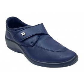 Arcopedico 4626 REPOVESI J67 Navy, zapato deportivo mujer, lytech, velcro y plantilla extraíble