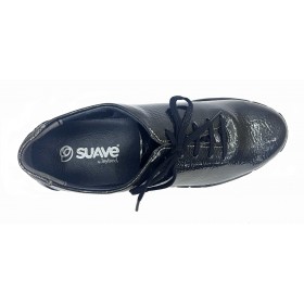 SUAVE 95A 3204 Spark Albacore, deportivo cordones, piel, plantilla extraíble y piso de goma