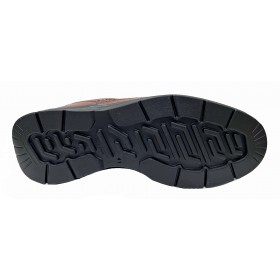 Baerchi 1251 Dubai Napa Cuero, zapato trabajo y plantilla extraíble