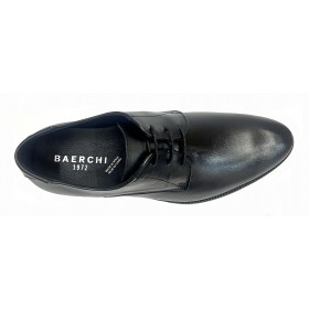 Baerchi 2751 Napa Negro Astor, zapato vestir hombre, piel, cordones y piso de goma