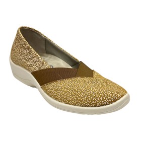 Arcopedico 4836 ACADIA K55 Alv Tea, zapato mujer beig, lytech, negro, velcro y plantilla extraíble